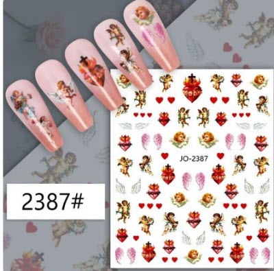 MM Clubhouse Nail Art Sticker Duo