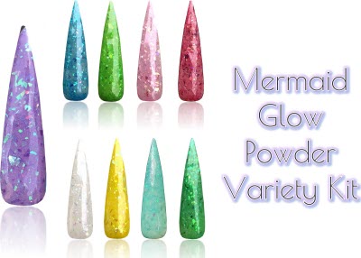 Mermaid Color Shift Nail Glitter Mix - Madison