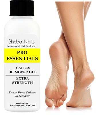 Bella Feet Callus Remover Kit Extra-Strength Callus Remover Gel