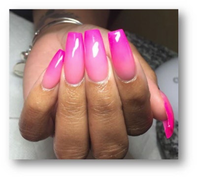 Featured image of post Hot Pink Ombre Acrylic Nails - Ahead, 20 ombre pink nails logomania pink ombre nails.