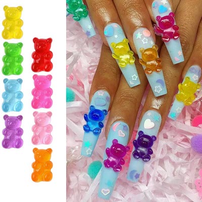 Gummy Bear Nail Art Rainbow Pack