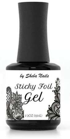 Sticky Nail Transfer Foil Gel 1/2oz (15ml)